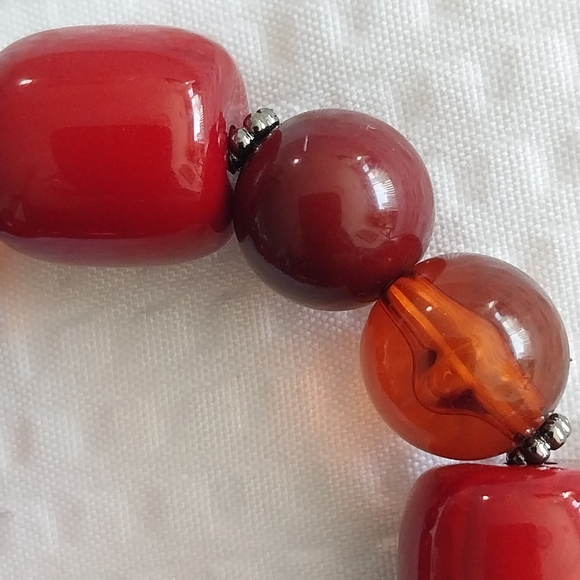 Sunset Forest Colored Beaded Bracelet - Picture 3 of 3